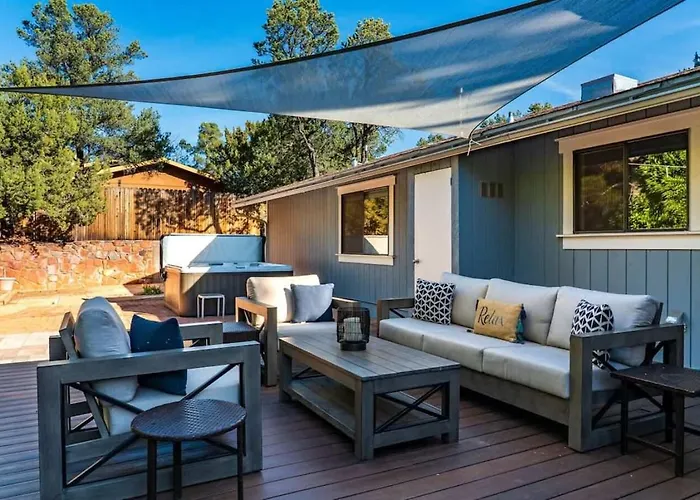Red Rock Retreat With Amazing Patio And Hot Tub For Family * Sedona